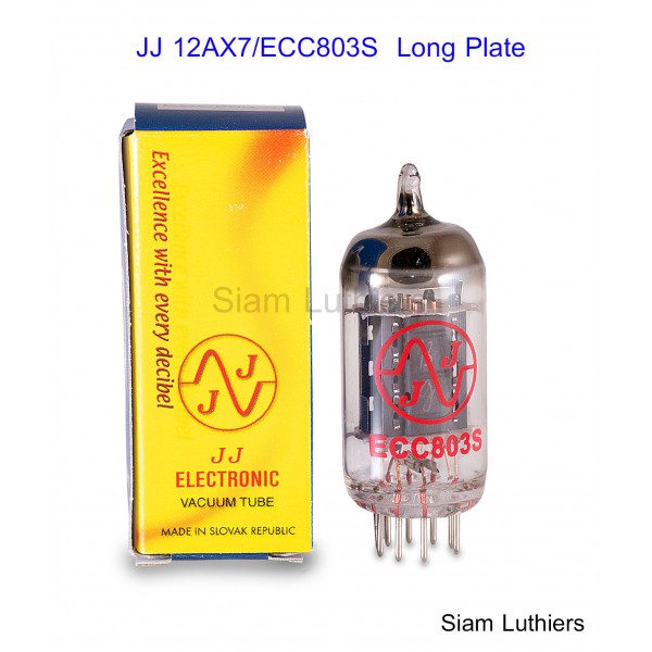 JJ 12AX7/ECC803S Long Plate